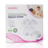 Máy hút sữa điện đôi kèm matxa 12 cấp độ Rozabi