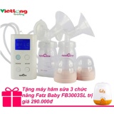 Máy hút sữa spectra 9plus hút đôi + tặng máy hâm sữa 3 chức năng fatz baby fb3003sl trị giá 290.000đ