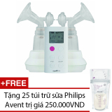 Máy hút sữađôi Spectra 9S + Tặng 25 túi trữ sữa Philips Avent
