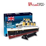 Mô hình đồ chơi lắp ghép trí tuệ 3D Cubic Fun - Tàu Titanic