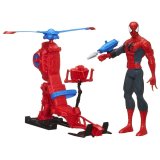 Mô hình người nhện Spider-Man with Web Copter Marvel