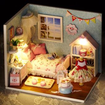 Mô Hình Nhà Gỗ DIY- Căn Phòng Bé Gái B01 April 2018 - 3 Mô hình nhà gỗ DIY- Căn phòng bé gái B01 - 3
