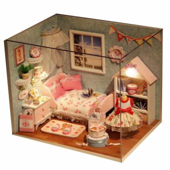 Mô Hình Nhà Gỗ DIY- Căn Phòng Bé Gái B01 April 2018 - 2 Mô hình nhà gỗ DIY- Căn phòng bé gái B01 - 2