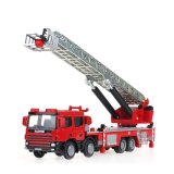 MÔ HÌNH SẮT 1/ 50 XE CỨU HỎA, THANG XẾP DÀI 47CM - KDW