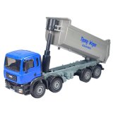 Xe mô hình sắt tỉ lệ 1/50 - xe tải công trình kdw