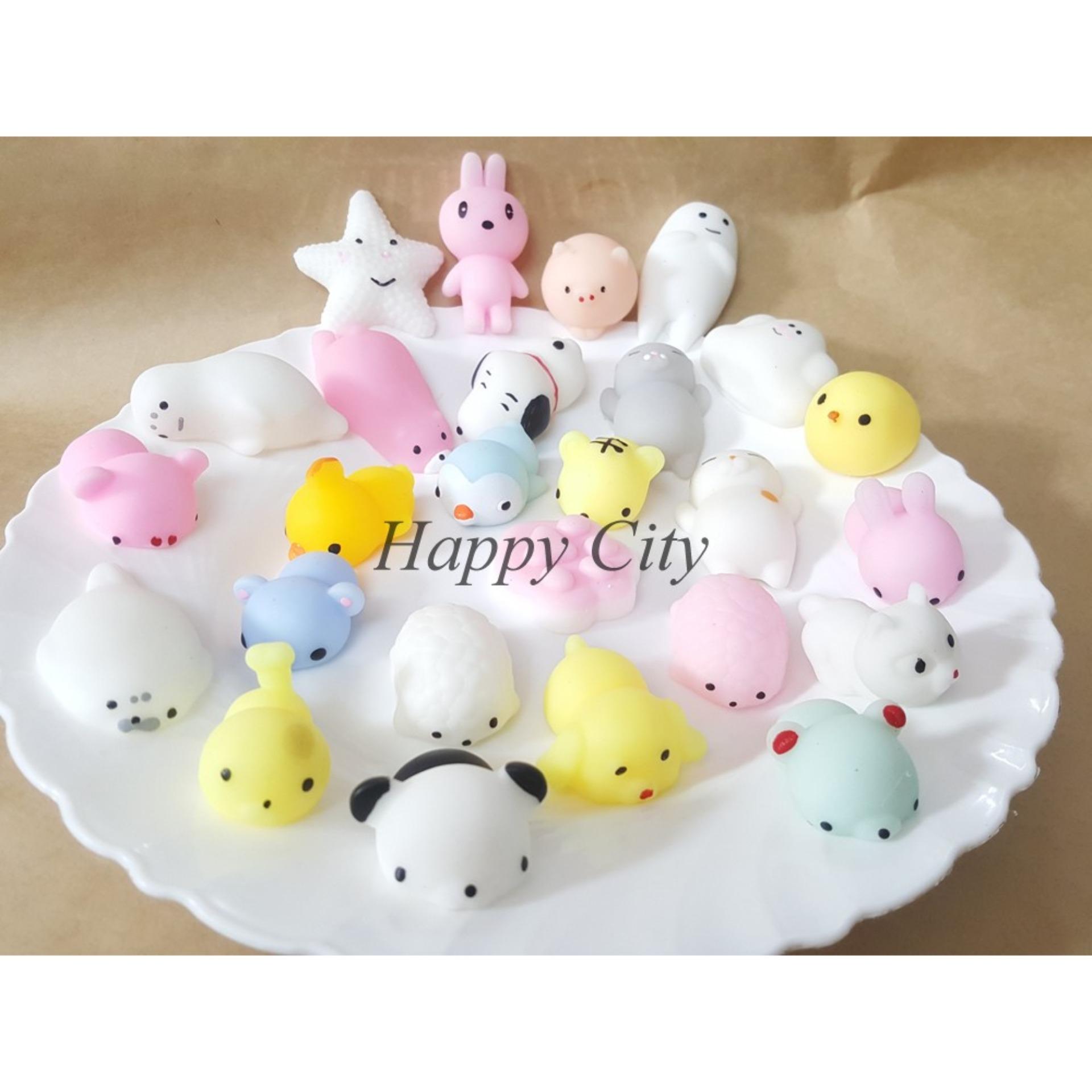►squishy mochi◄ combo 5 mochi ngẫu nhiên đáng yêu-hot 2018