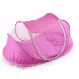 Nệm mùng chống muỗi có nhạc cho bé yêu(Hồng)