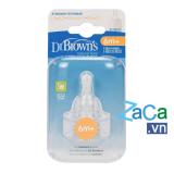 Núm ty bình sữa Dr Brown size 3