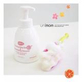 Nước rửa bình sữa núm ty tạo bọt unimom 500ml