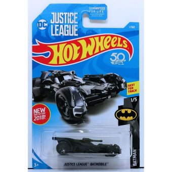 Ô tô mô hình tỉ lệ 1:64 Hot Wheels 2018 Batman Justice League Batmobile ( Màu Đen )  