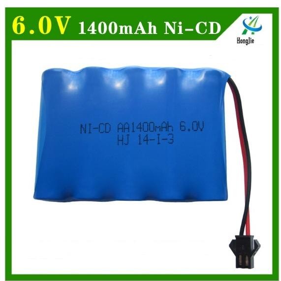 Pin sạc cho đồ chơi 6V dung lượng 1400mAh- cổng SM