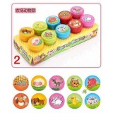 Set 10 con dấu mini màu sắc cho bé