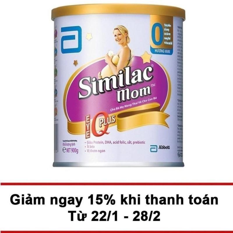 Sữa bột Similac Mom Hương Vani 900G