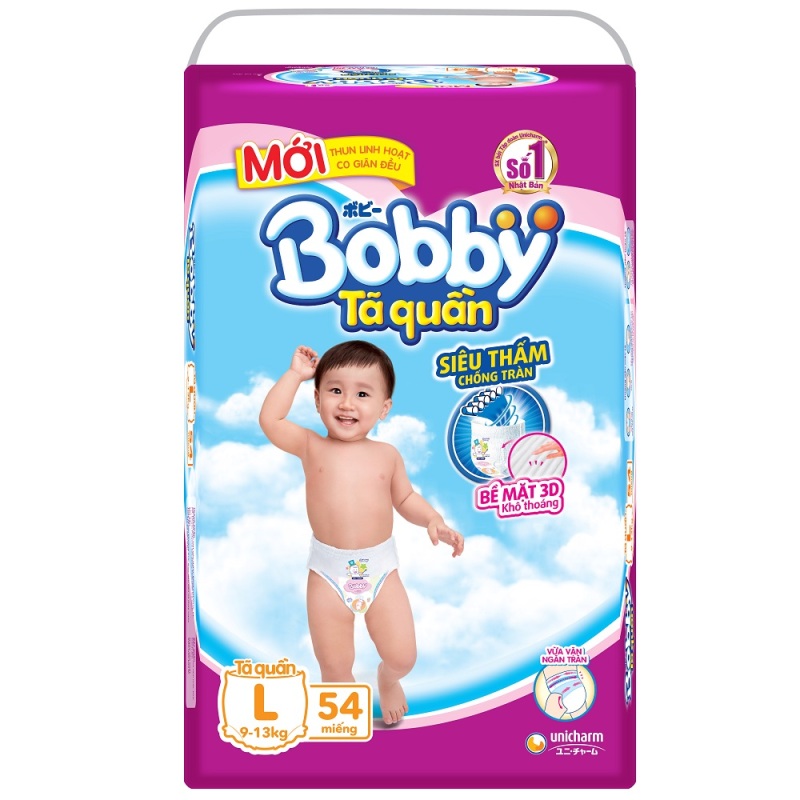 Bảng giá Tã quần Bobby L54