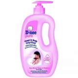 Tắm gội tòan thân Dnee 800ml hồng cv
