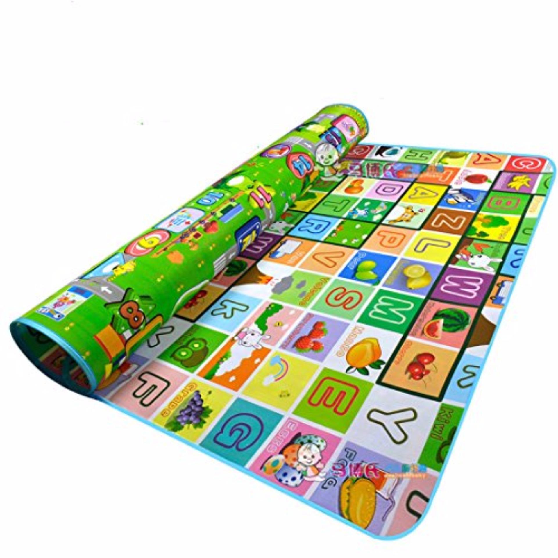 Thảm xốp chơi 2 mặt maboshi 1.8 x 2.0 m