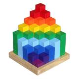 Tháp Diamond bằng gỗ winwintoys 61142