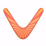 Trờ chơi Boomerang đĩa bay bay hình chữ V - Hàng nhập khẩu