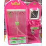 [HCM]Tủ quần áo búp bê TU01 (hồng)(Pink)