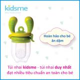Túi nhai chống hóc size M Kidsme 160350LI (Vàng chanh) cho bé ăn dặm trái cây, thịt cá, rau củ chủ động