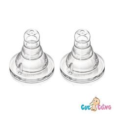 Ty bình sữa Agi cổ thường size S - 2 cái/vỹ - num vu binh sua agi co thuong
