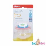 Ty ngậm Pigeon Silicone bước 2 chất liệu cao cấp, không chứa BPA; PVC, an toàn cho bé, dành cho bé 5-8 tháng