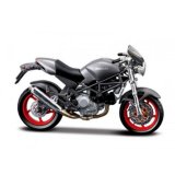 XE MÔ HÌNH TỈ LỆ 1/18 - MOTO DUCATI S4 - 11CM (XÁM BẠC)