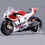 XE MÔ HÌNH TỈ LỆ 1/18  MOTO DUCATI GP NO4 - 11CM - MAISTO
