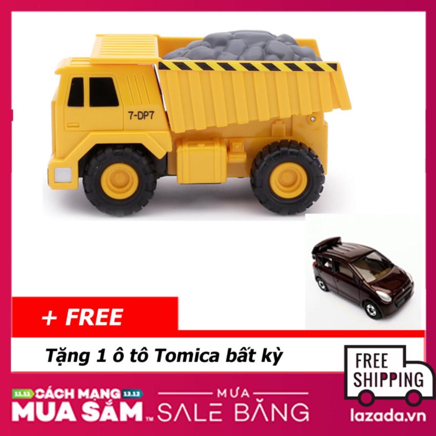 Hình ảnh Xe ô tô chạy đà 47 Offroad Dump nhập khẩu Nhật Bản 13 cm (tặng 1 xe tomica)