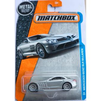 Xe ô tô mô hình tỉ lệ 1:64 Matchbox Mercedes-Benz Slr McLAREN ( Màu Xám )  