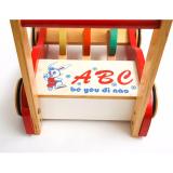 Xe tập đi gỗ abc
