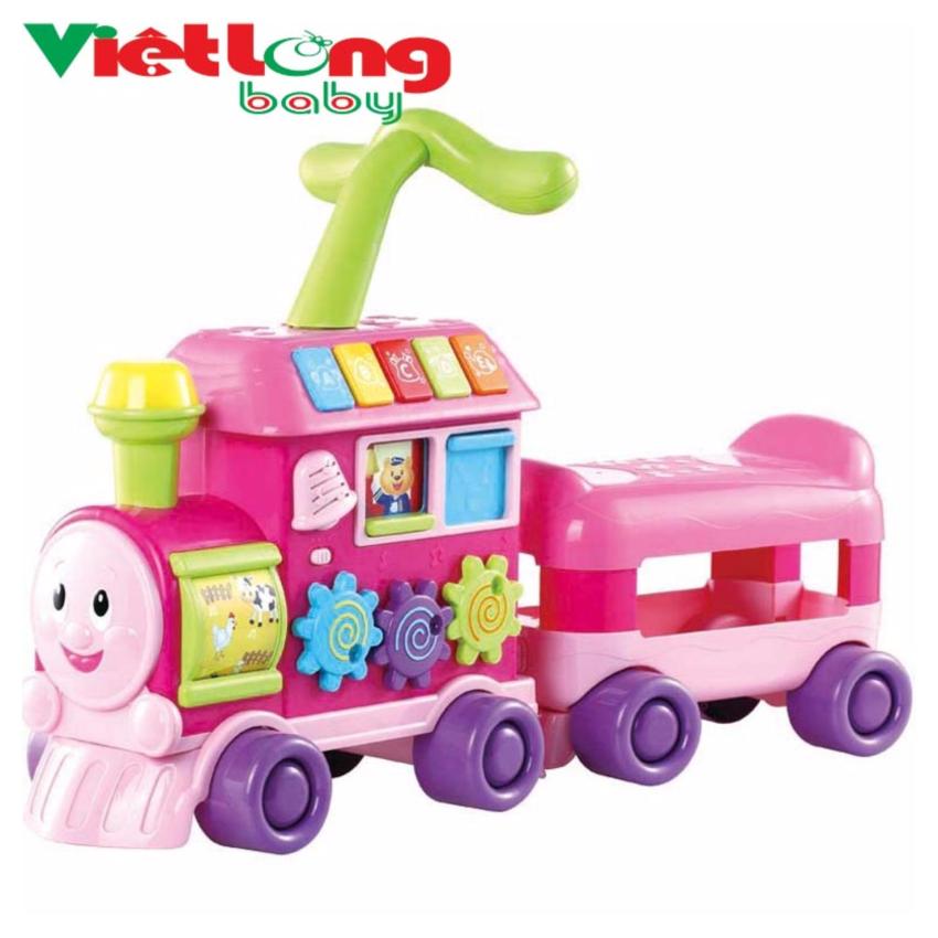 Hình ảnh Xe tập đi hình tàu hoả kết hợp xe chòi chân 2in1 Winfun 0803G