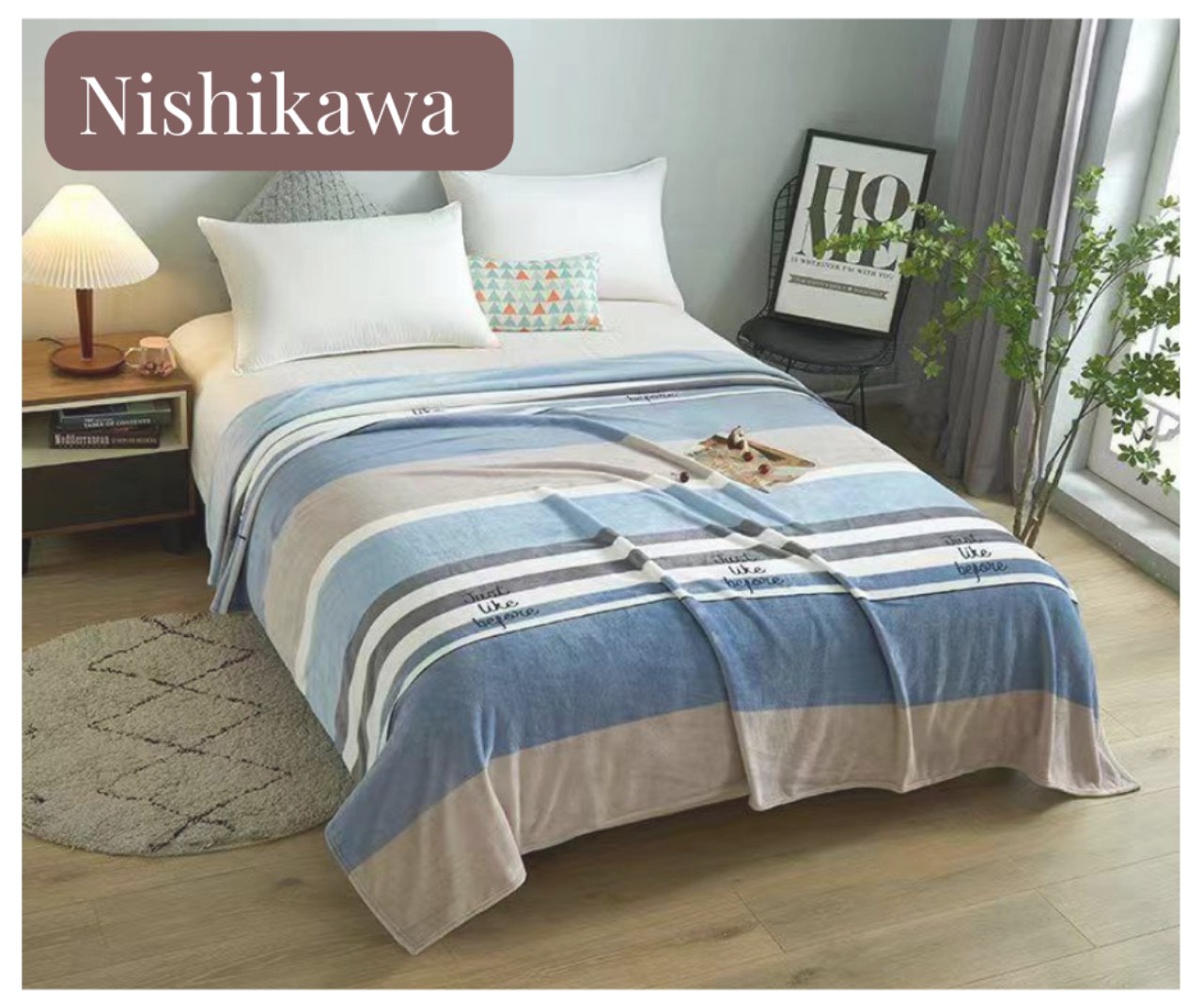 Chăn lông Tuyết 4 mùa Nishikawa Nhật Bản