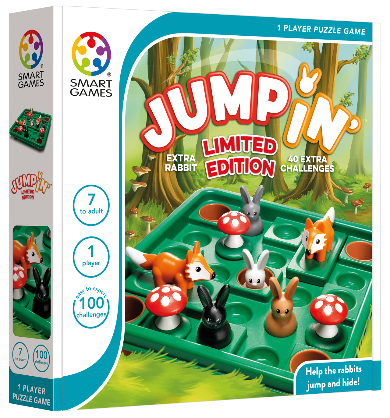 Đồ chơi trí tuệ - SmartGames - Jump In Limited Edition Thử thách Nhảy Qua