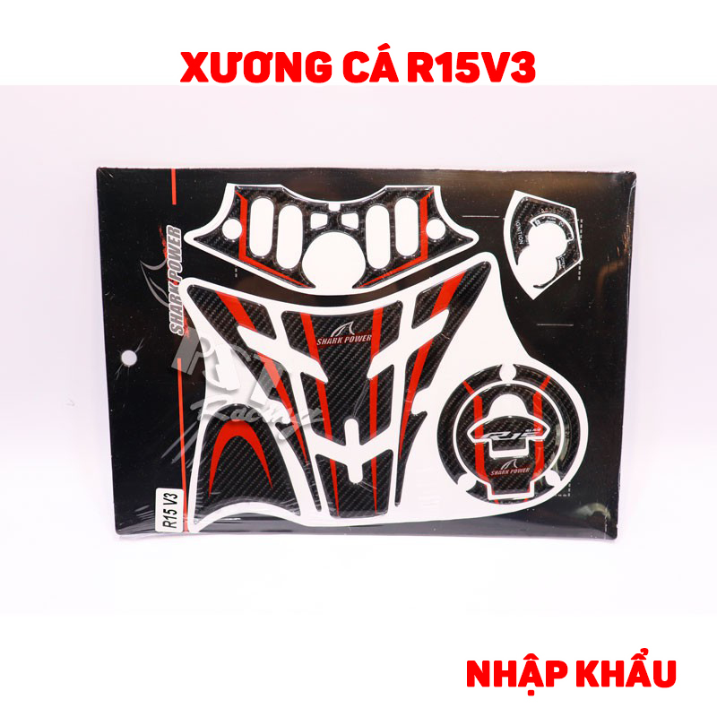 Xương cá dán bình xăng R15V3 full chảng 3
