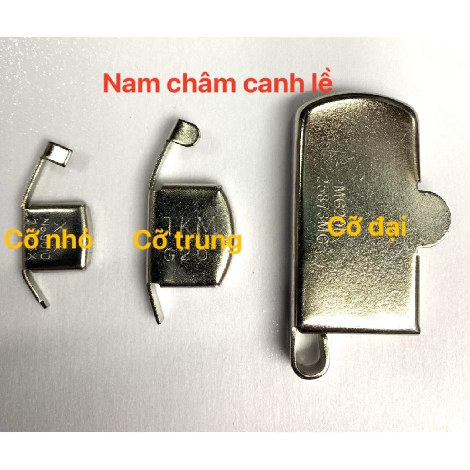 Cữ hít nam châm canh lề vải.