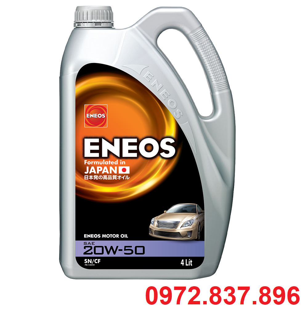 Dầu Nhờn Động Cơ Ô Tô Cao Cấp ENEOS SN CF 20W50 4L