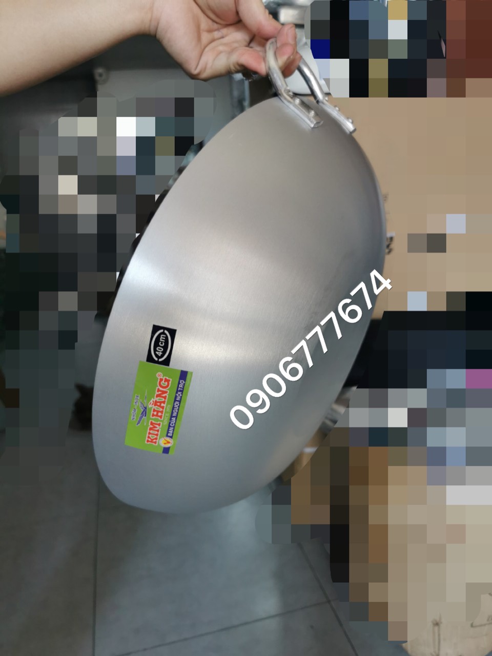 Chảo nhôm kim hằng đủ size dày xin,bền đẹp