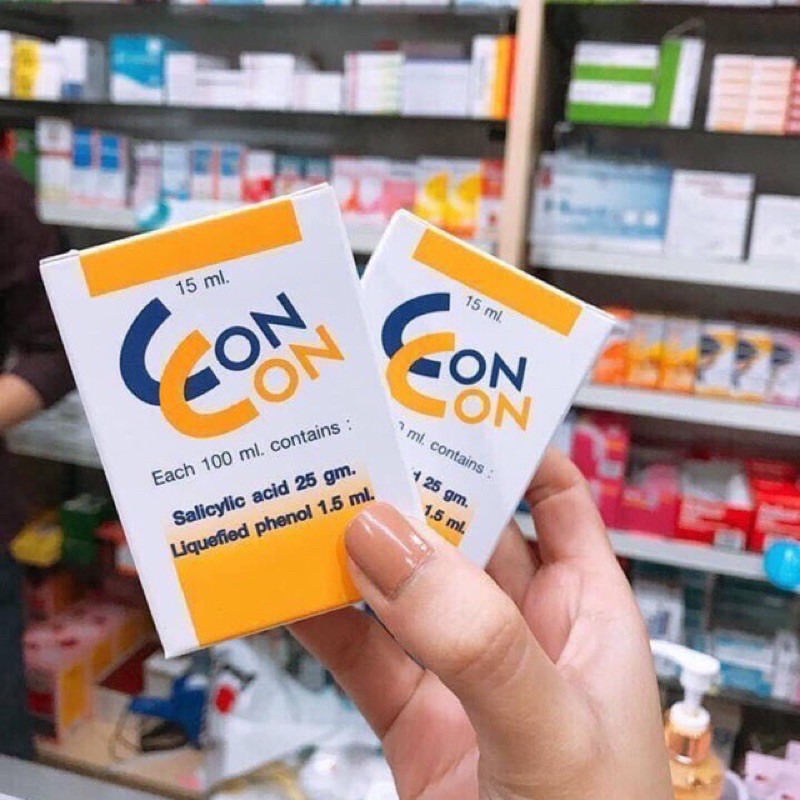 Chấm mụn cơm mụn cóc concon thái lan 15ml