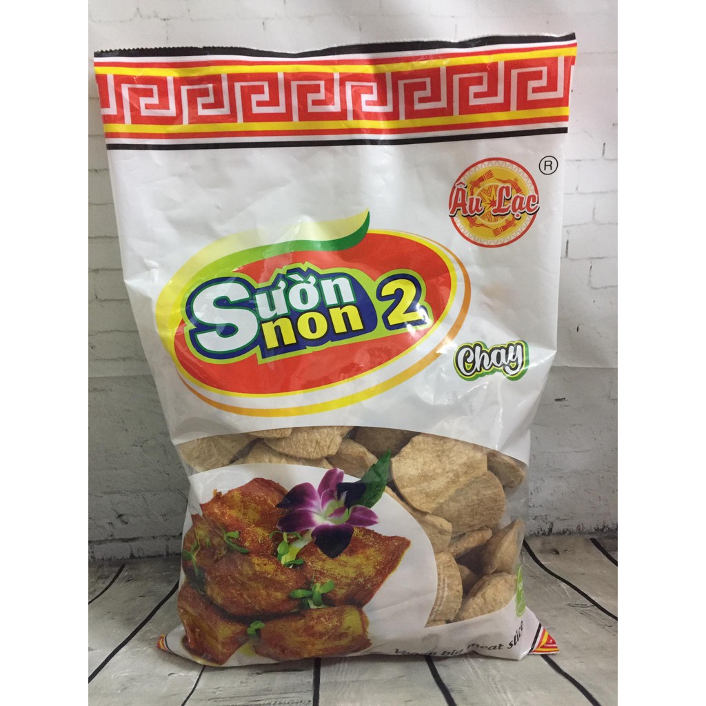 Sườn non 2 chay âu lạc ngon bổ sạch rẻ bịch x 1kg