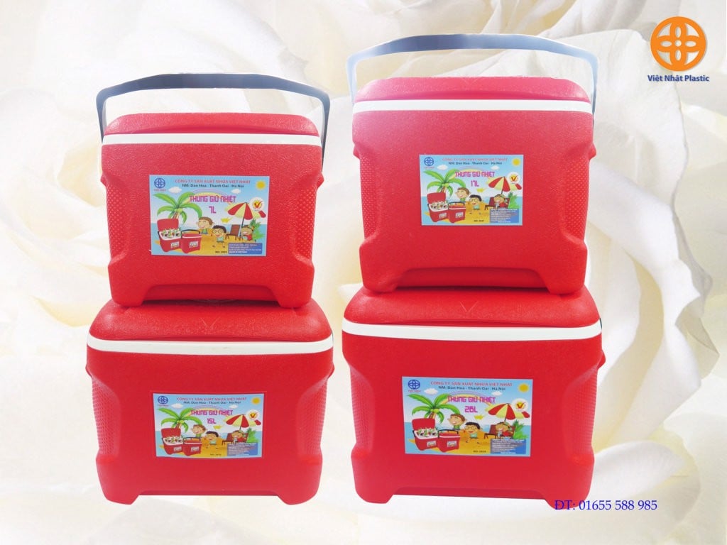 Phích đựng đá vuông, phích giữ nhiệt 7-15-17l việt nhật