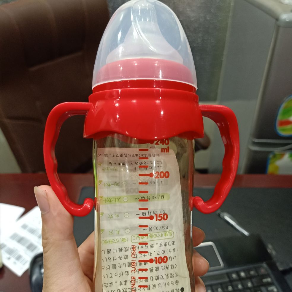 FREESHIP-Bình sữa pigeon cổ rộng nội địa nhật 160ml/240ml đủ màu [tặng kèm tay cầm] - Mẹ và Bé