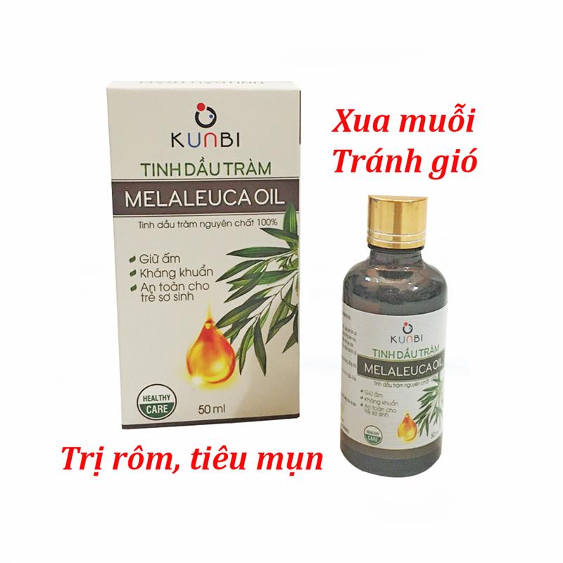 Tinh dầu tràm nguyên chất Kunbi chai 100ml
