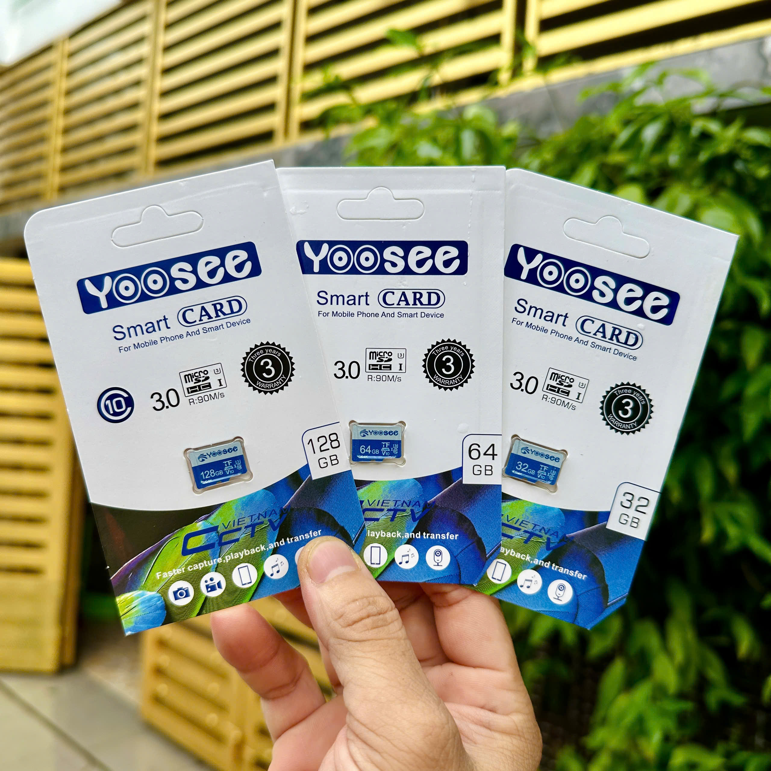 Thẻ Nhớ YOOSEE 128GB/64GB/32GB Tốc Độ Cao,Chuyên Dụng Cho Camera Wifi, Camera Hành Trình, Điện Thoại