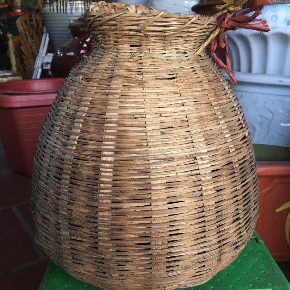 Giỏ đựng tôm cua cá chất liệu tre
