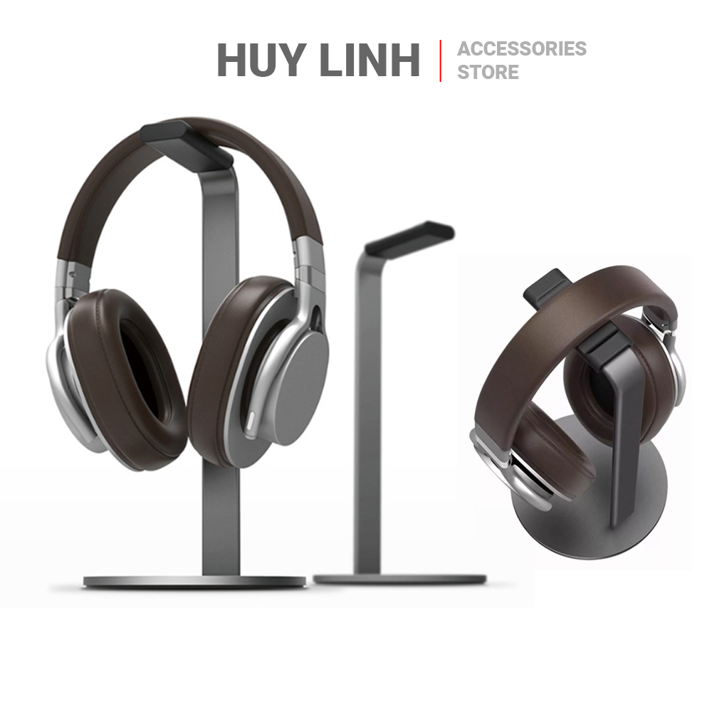 Giá để tai nghe game thủ H Stand For Headphone - Hợp kim nhôm Aluminum Alloy Portable H Stand