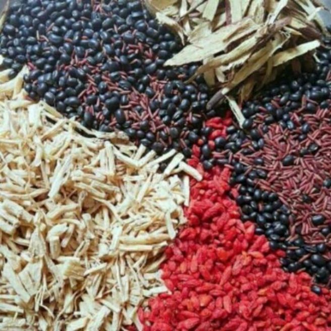sỉ toàn quốc 1kg trà gạo lứt đỗ đen đỗ đỏ kỷ tử cam thảo đẳng sâm