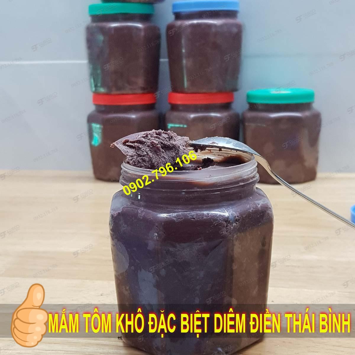 MẮM TÔM KHÔ ĐẶC SẢN THÁI BÌNH, handmade