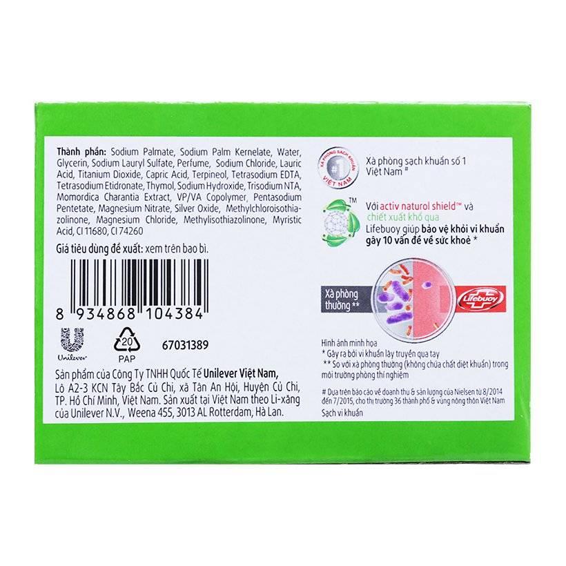 Xà Bông Tắm Lifebuoy Chiết Xuất Khổ Qua Matcha 90g