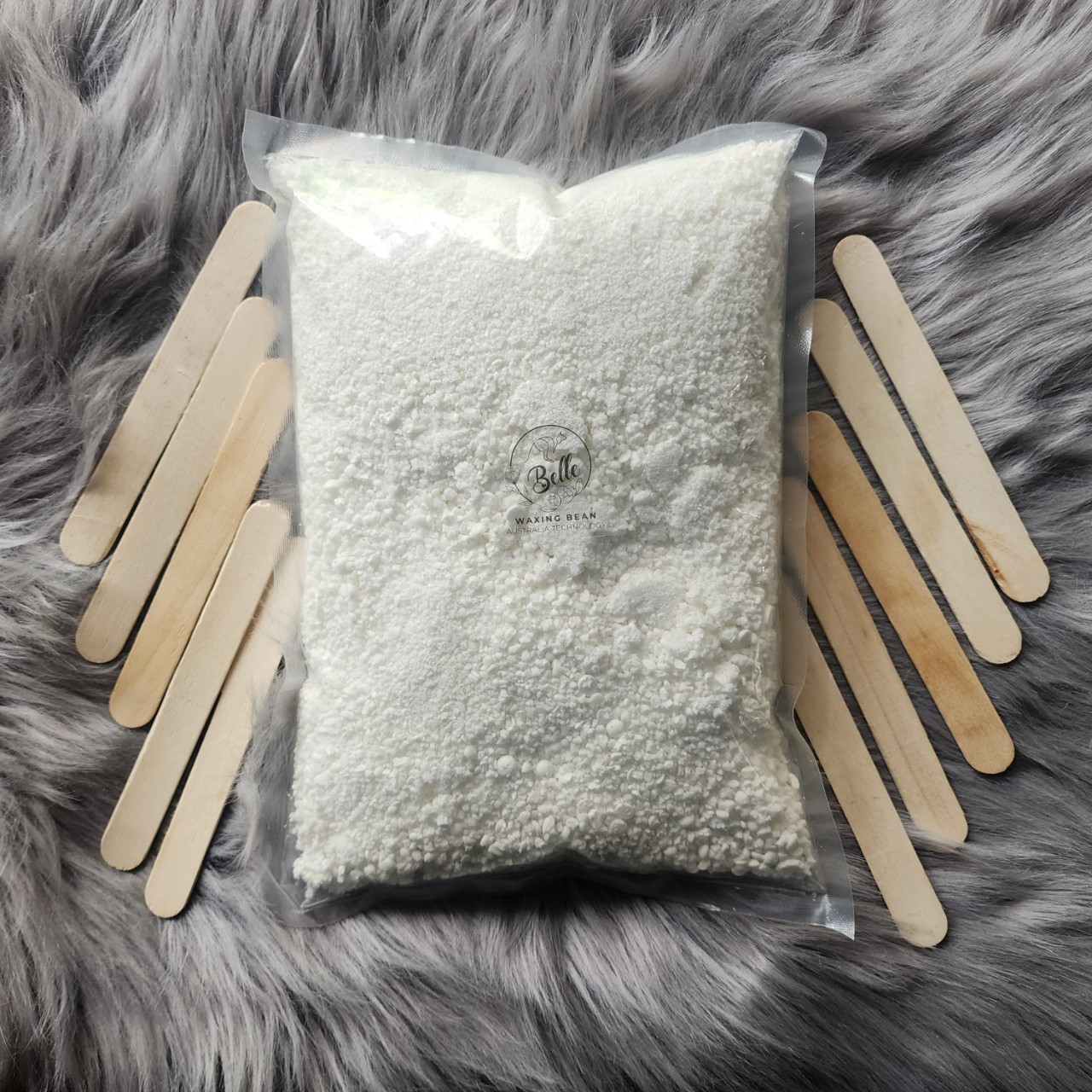 [ SALE ] [ sale ] [ khuyến mãi ] 1kg Sáp wax lông cao cấp premier loại vụn bể sàng lọc phân loại túi 1kg tặng 10 que gỗ